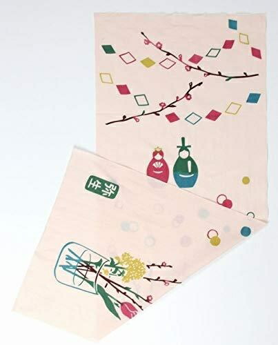 VERTEX Yayoi (March) Girls' Festival Hand-Dyed Tenugui VTX94005