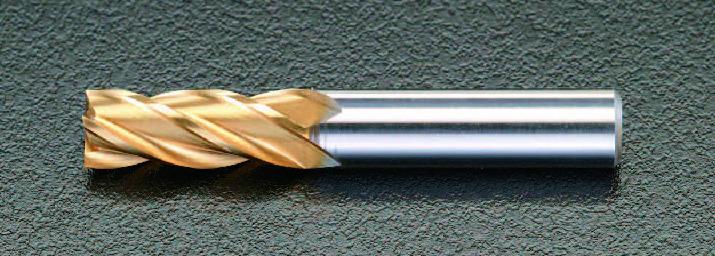 6.5x 65mm End Mill (TiN-coated, Co-HSS/4-flute)