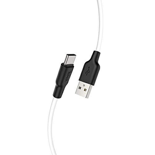 Japan Trust Technology HOCO X21Plus Silicone Charging Cable Type-C 2.0m White X21P-TC20-WH
