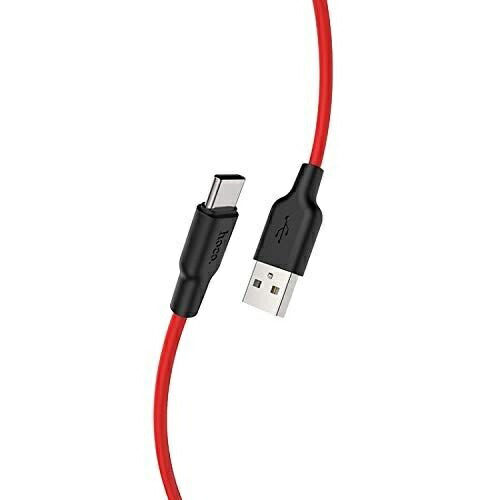 hoco. X21Plus Silicone Charging Cable Type-C 2.0m (Red)