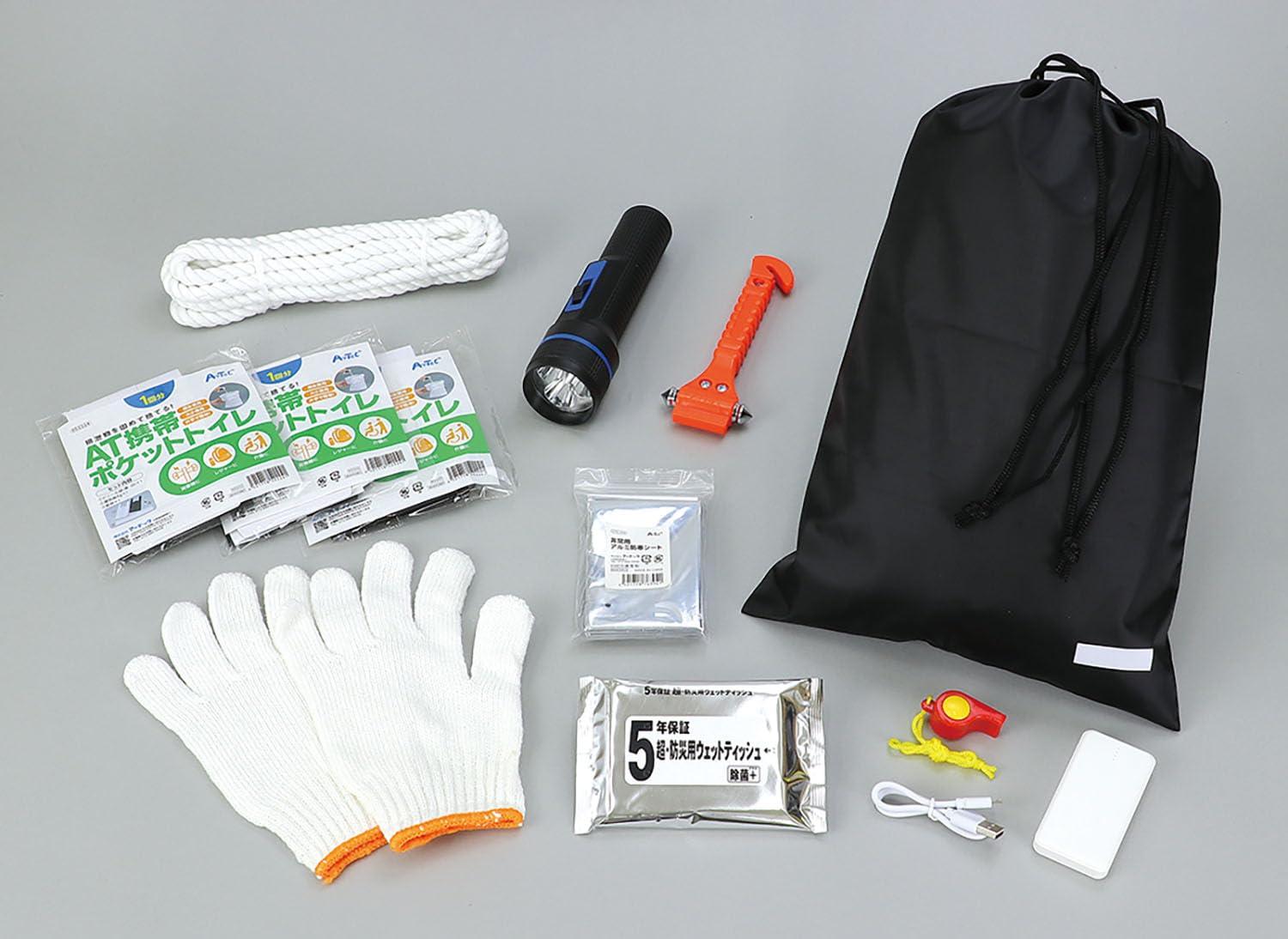 Artec Vehicle Emergency Kit 35517 Car Emergency Kit Vehicle Toilet Cold Weather Protection Disaster Preparedness