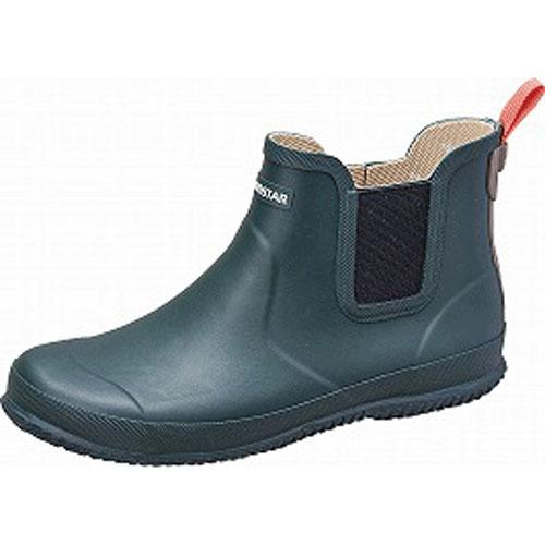 [Moonstar] Rain Shoes All-Weather Rubber Boots with Functional Cup Insole 21~26cm Women's RLS02 Moss 25.0cm 2E