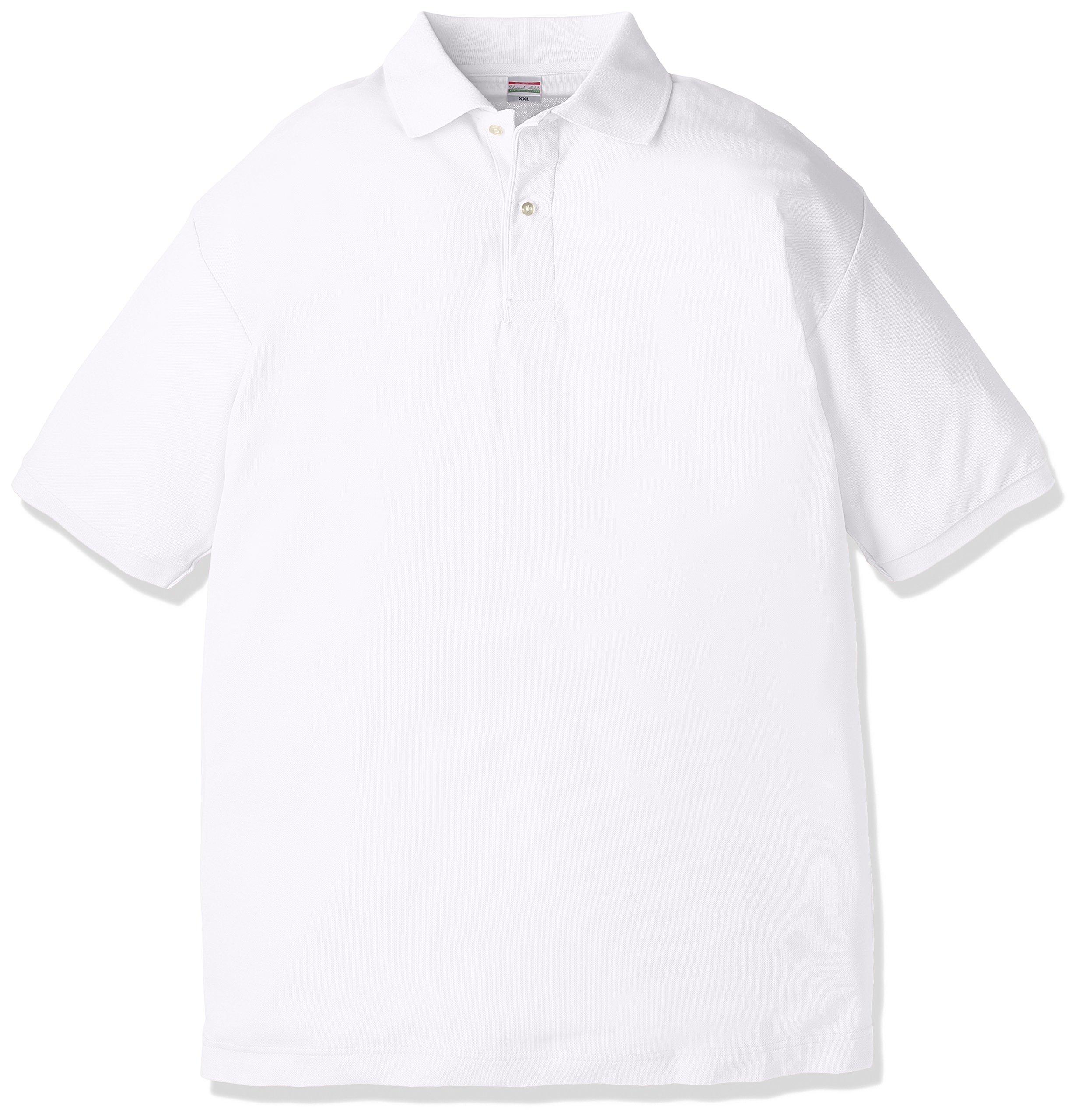 [United Athle] 5.3 oz Dry Kanoko Utility Polo Shirt 505001 [Men's] 001 White XL