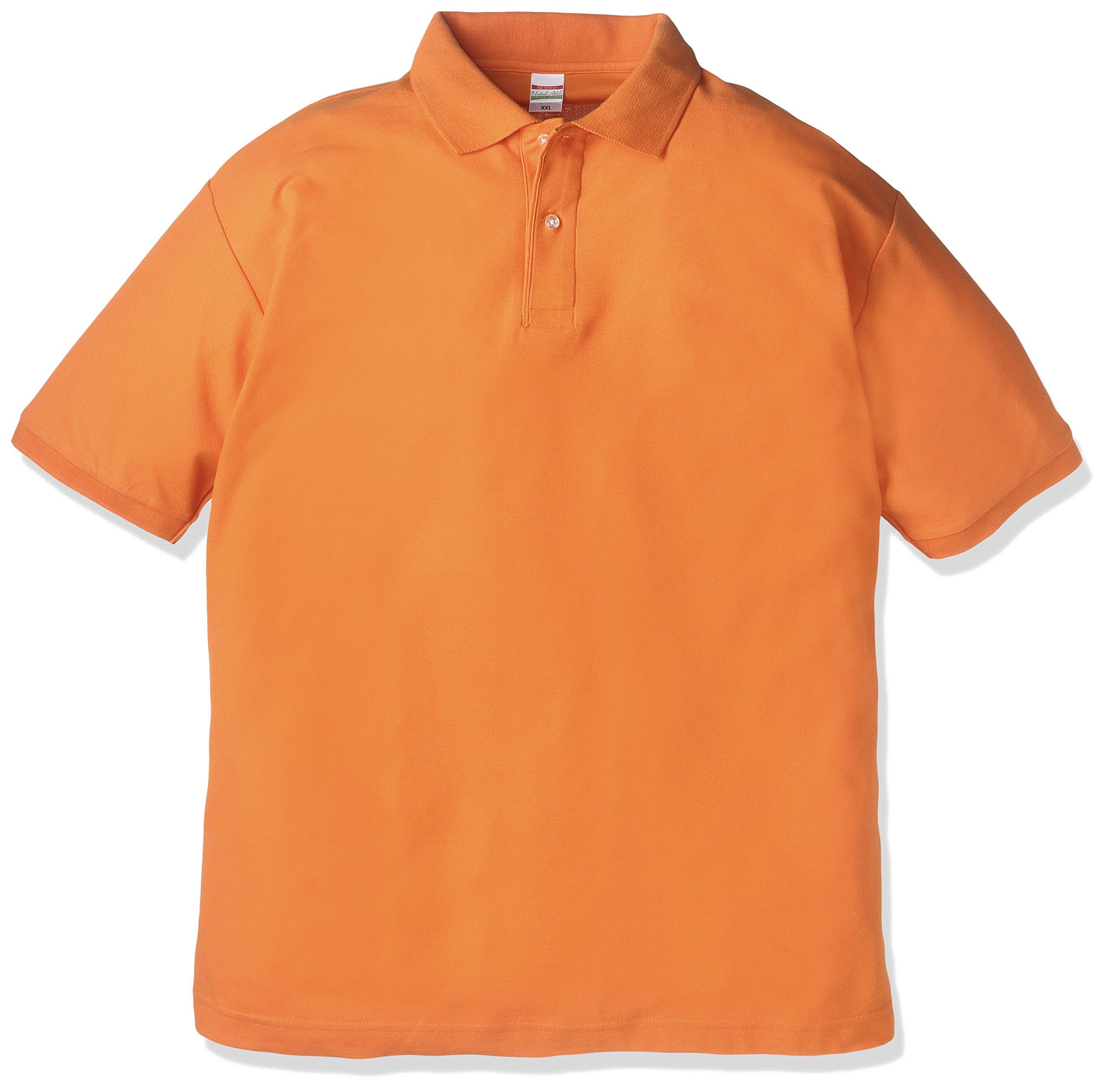 [United Athle] 5.3 oz Dry Kanoko Utility Polo Shirt 505001 [Men's] 064 Orange XS