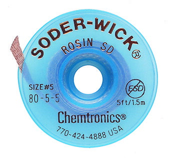 ESCO 3.9mm Solderwick (1 roll) EA323-15