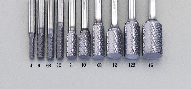ESCO 10x19mm/6mm Shank [Coated] Super Hard Bar EA819VA-10
