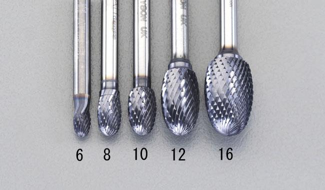 ESCO 8x13mm/6mm Shank [Coated] Super Hard Bar EA819VG-8