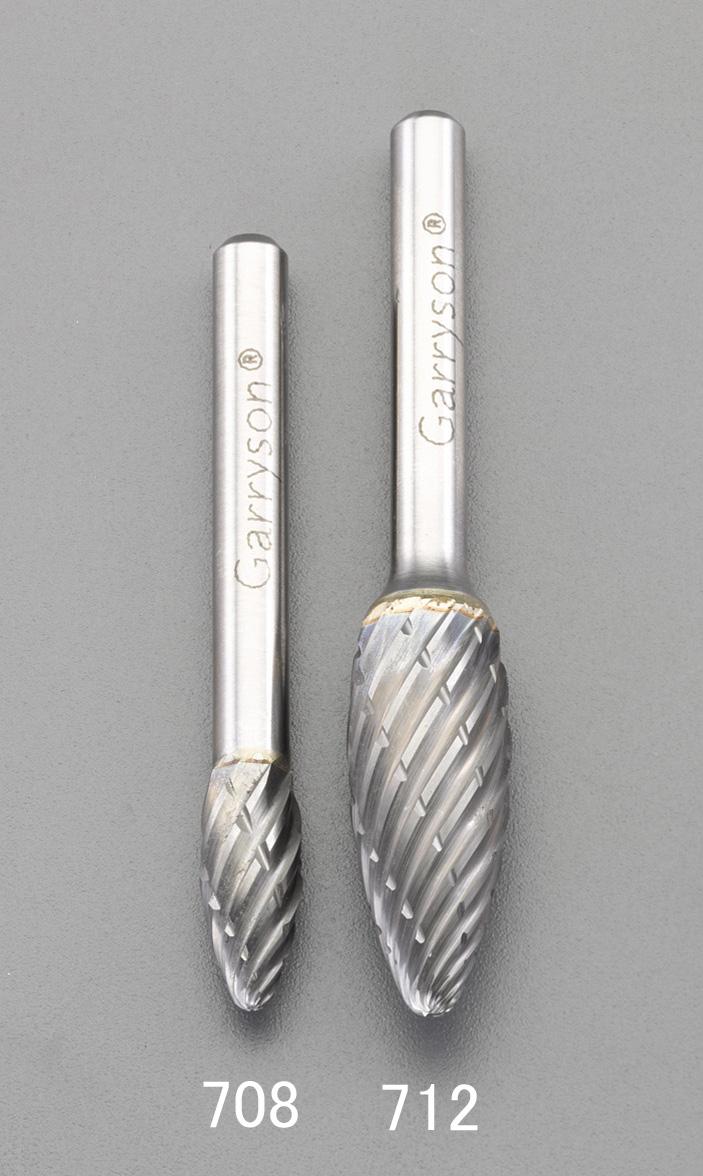 ESCO (High-Speed Steel) 8x19mm/6mm Shank Carbide Cutter (for Iron & Cast Iron) EA819JK-708