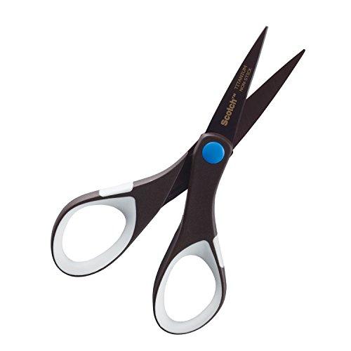 3M Scotch Scissors Titanium-Coated Shears Anti-Stick Coating Professional Grade Blade Length 50mm 1466
