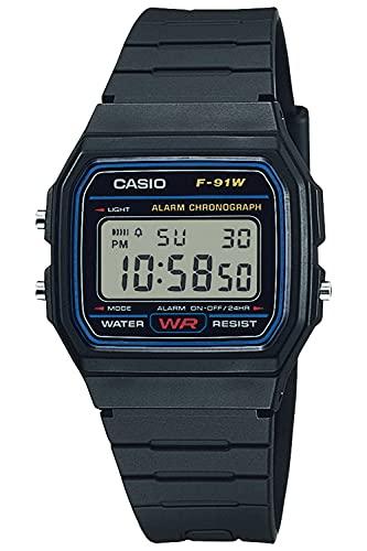 [CASIO] Watch CASIO Collection F-91W-1JH Men's Black