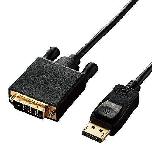 ELECOM DisplayPort to DVI Conversion Cable 1.0m Black CAC-DPDVI10BK