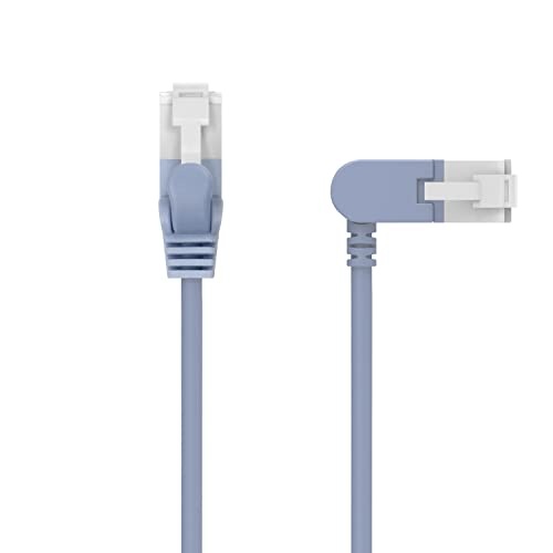 ELECOM LAN Cable CAT6A 3m Swing-Type Connector Snip-Proof Connector Slim Blue LD-GPATSW/BU30