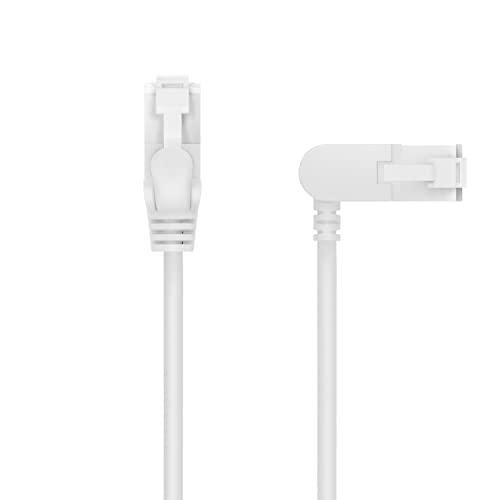 ELECOM LAN Cable CAT6A 3m Swing-Type Connector Snip-Proof Connector Slim White LD-GPATSW/WH30