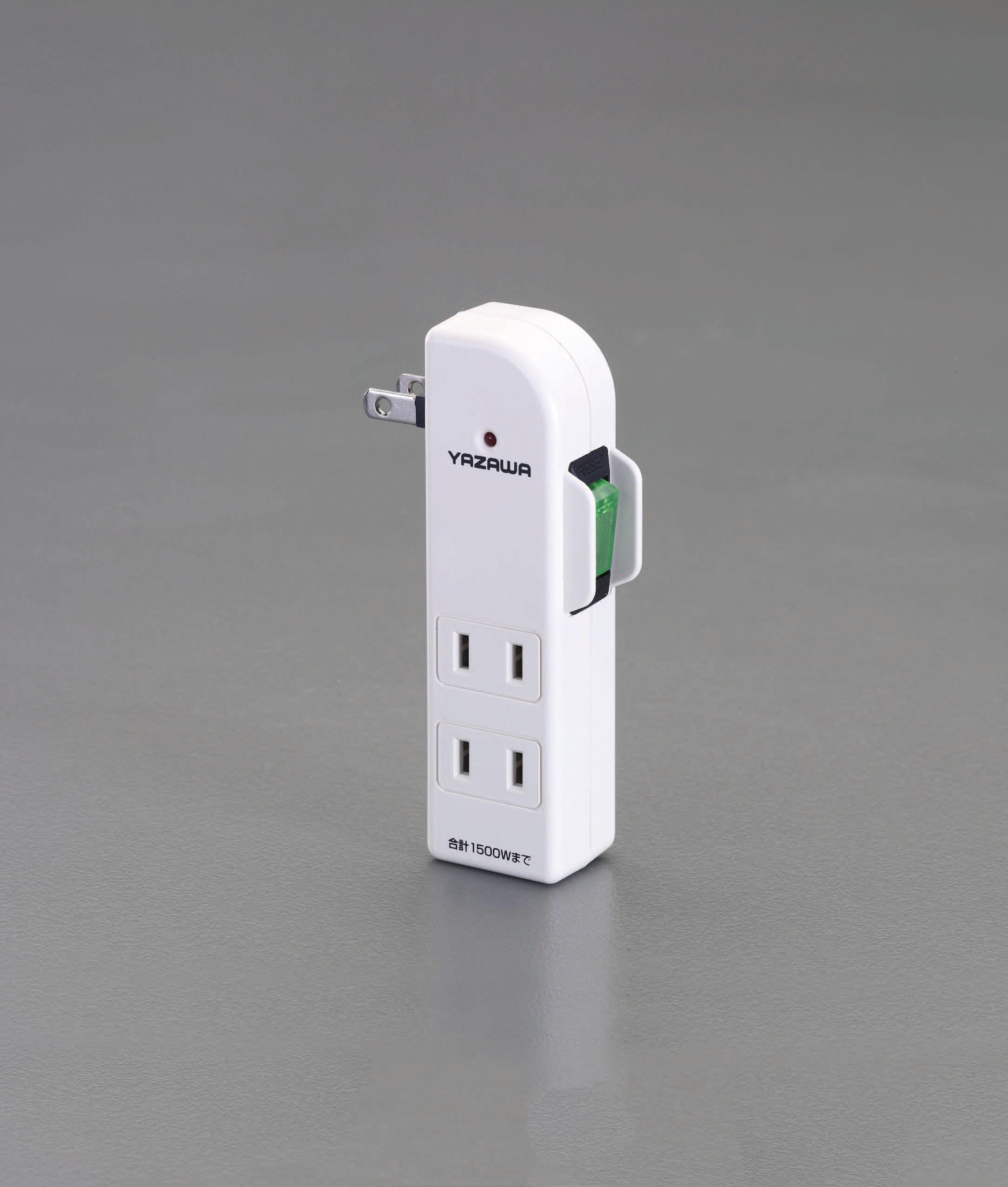 AC125V/15A 3-Outlet Tap [With Surge Protector]