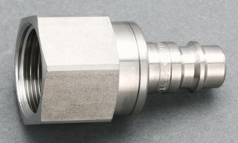 G1/4 Female Thread Plug (Stainless Steel)