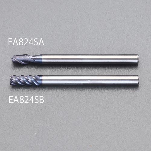 2.5x50mm End Mill (AITicrN Coated/Carbide, 4-Flute)