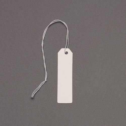 ESCO String-Attached Shipping Tags White/500 Sheets 45x12mm EA475HZ-31
