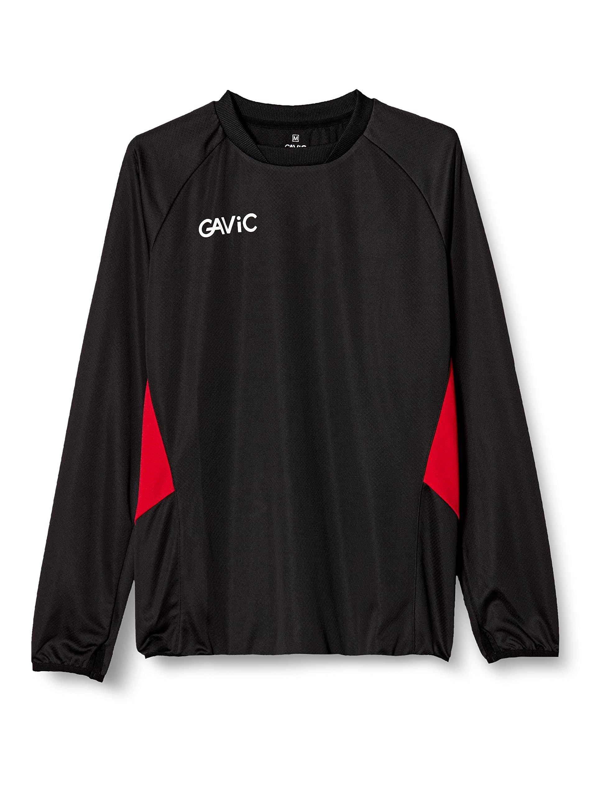 [Gavic] Sportswear Training Top Black/Red Japan L (Equivalent to Japanese size L)