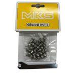 MKS (Mikasima Seisakusho) Bicycle ALLWAYS Replacement Pins (30 pcs) + Dedicated Spanner M3 REPLACE PIN KIT