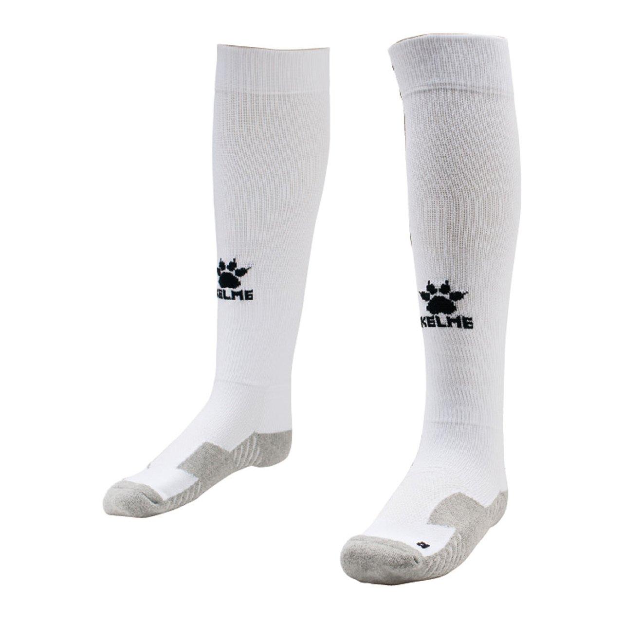 Kelme Long Football Socks White L Size K15Z908