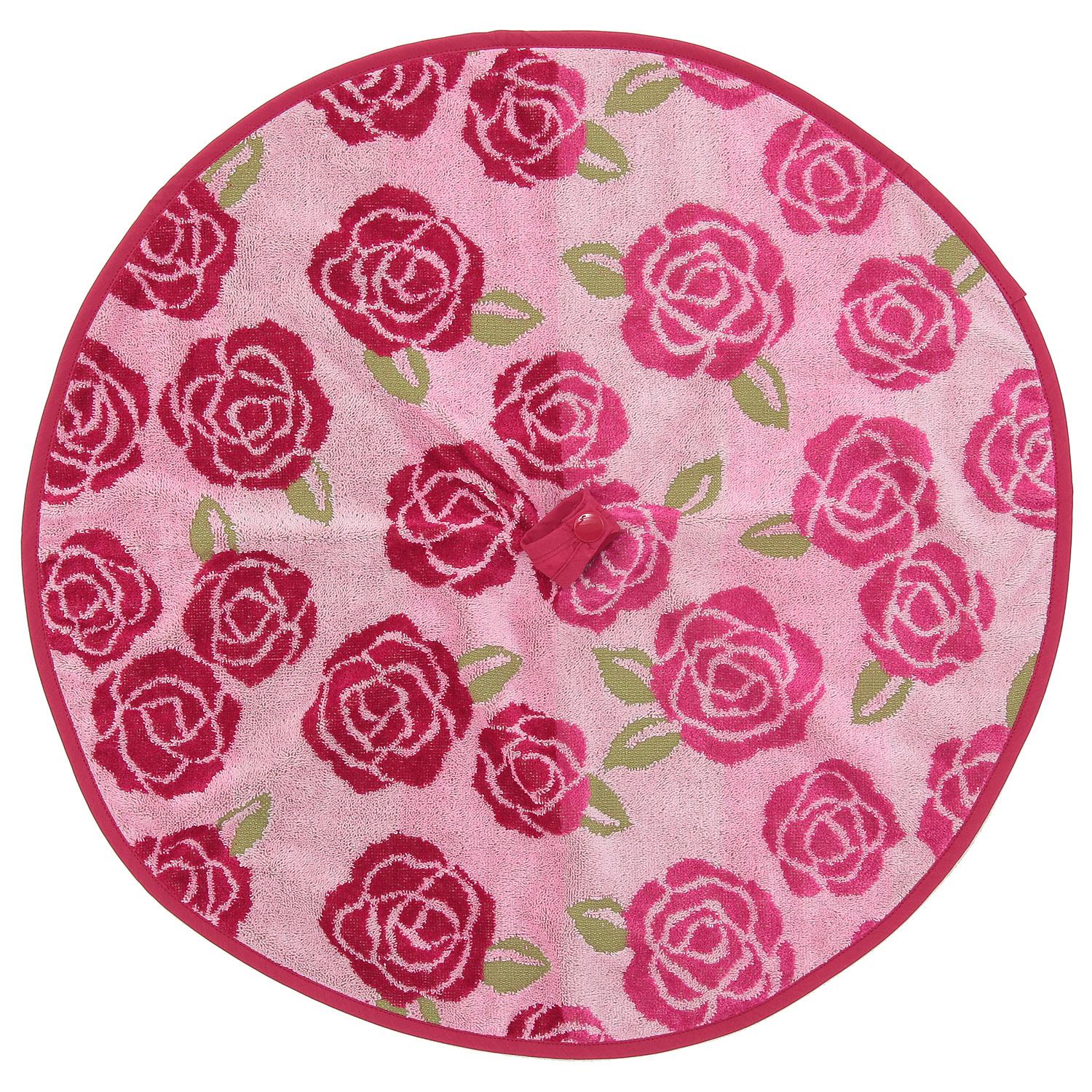 Dreedle Angela Round Towel Pink