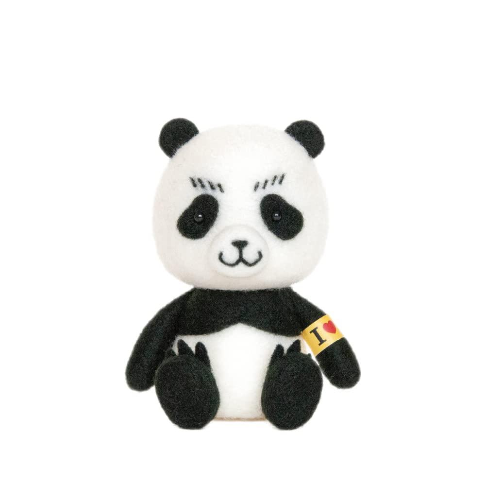 Diamond Head Needle Felt Craft Kit: Jujutsu Kaisen - Masamichi Yaga Panda W75×H110mm Made by Acryne
