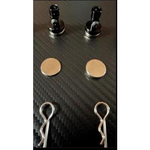 RC Body Magnet Set (Black/2 pieces)