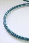 NISSEN CABLE CO., LTD. Vintage Outer Brake Cable, Stainless Steel Round Wire Type, 2m Roll, Laser Blue