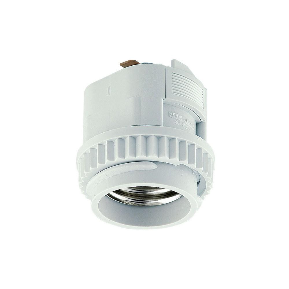 ELPA Light Bulb Socket Lighting Rail Light Bulb Socket Indirect Lighting E26 B-LR26H(W)