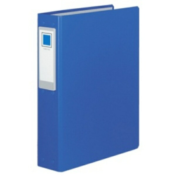 KOKUYO File Pipe-Style File Long Body A4 2-Hole 400-Sheet Blue FU-L640NB