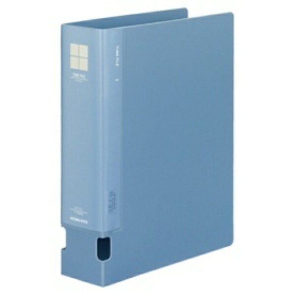 KOKUYO File Tube File Foam PP Cover A4 2-Hole 600-Sheet Capacity Blue F-F660NB
