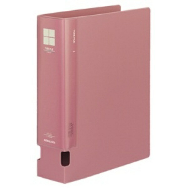 KOKUYO File Tube File Foam PP Cover A4 2-Hole 600-Sheet Capacity Pink F-F660NP