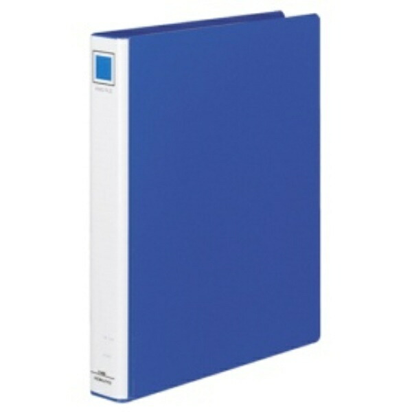 KOKUYO File Ring Binder PP Cover A4 Vertical Blue FU-430NB