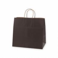 Heyko Handle Paper Bag Wide Gusset 25CB 34-1 Unbleached Kraft Dark Brown 34x22x32cm 50 Sheets