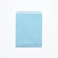 Shimojima Heiko Paper Bag Patterned Small Bag with Flap R-70 White Stripe Blue 14x18cm 200 Sheets