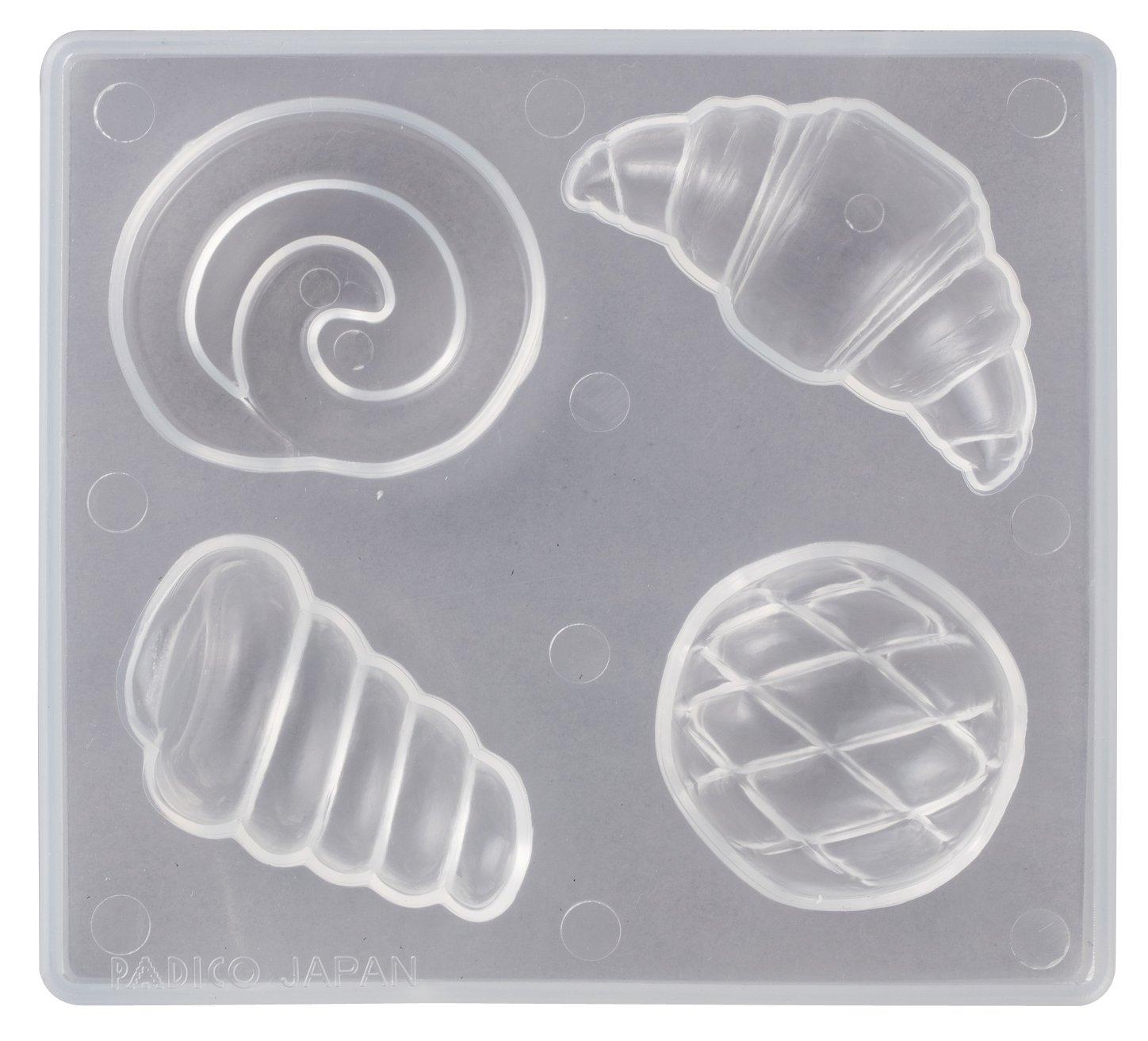 Pajico UV Resin Soft Mold Bread 404137 Transparent