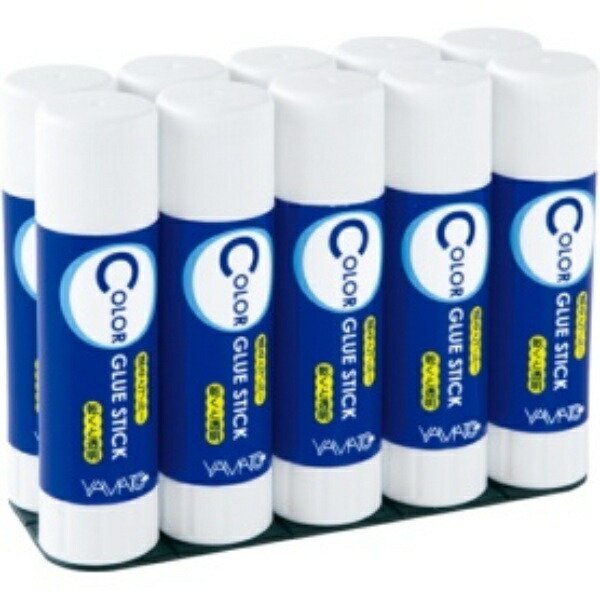Yamato Color Glue Stick CG Series Value Pack Approx. 22g CG-22-10S 1 Pack (10 Sticks)