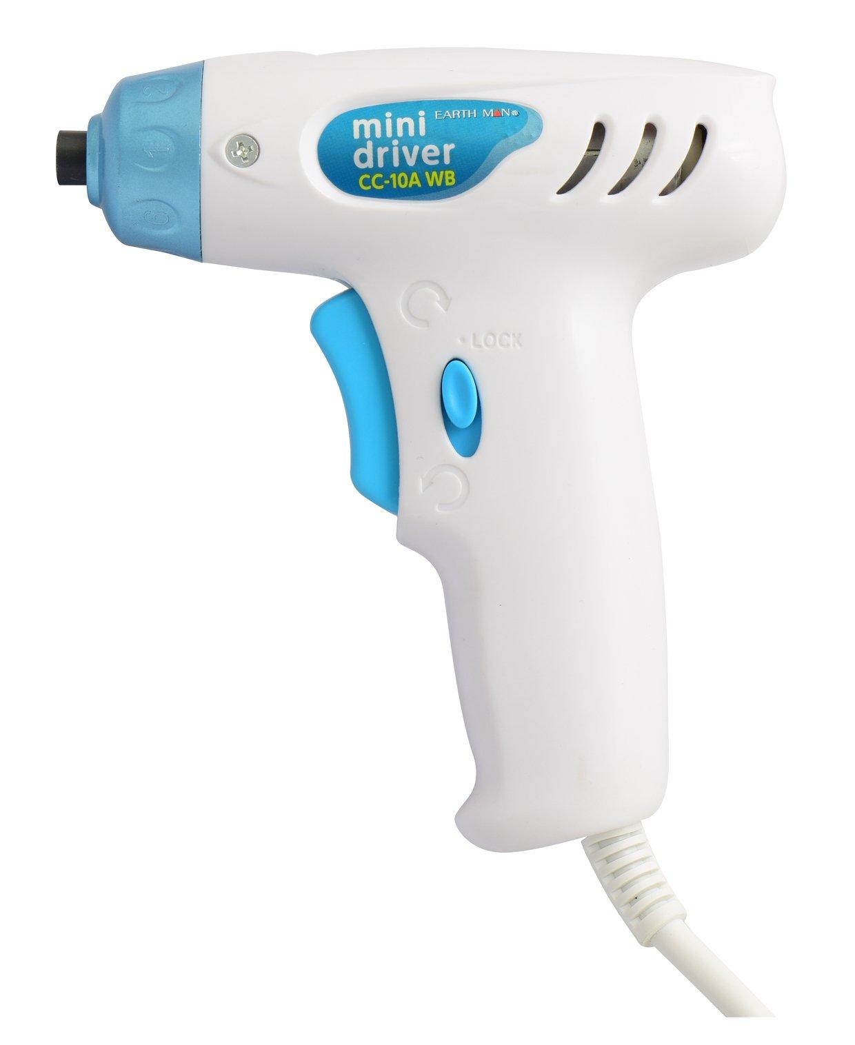 Takagi EARTH MAN AC100V Mini Driver White Blue CC-10AWB