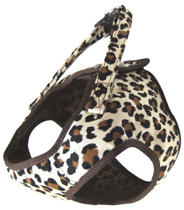 ONS Cotton Animal Soft Harness S Leopard (Small Dogs)