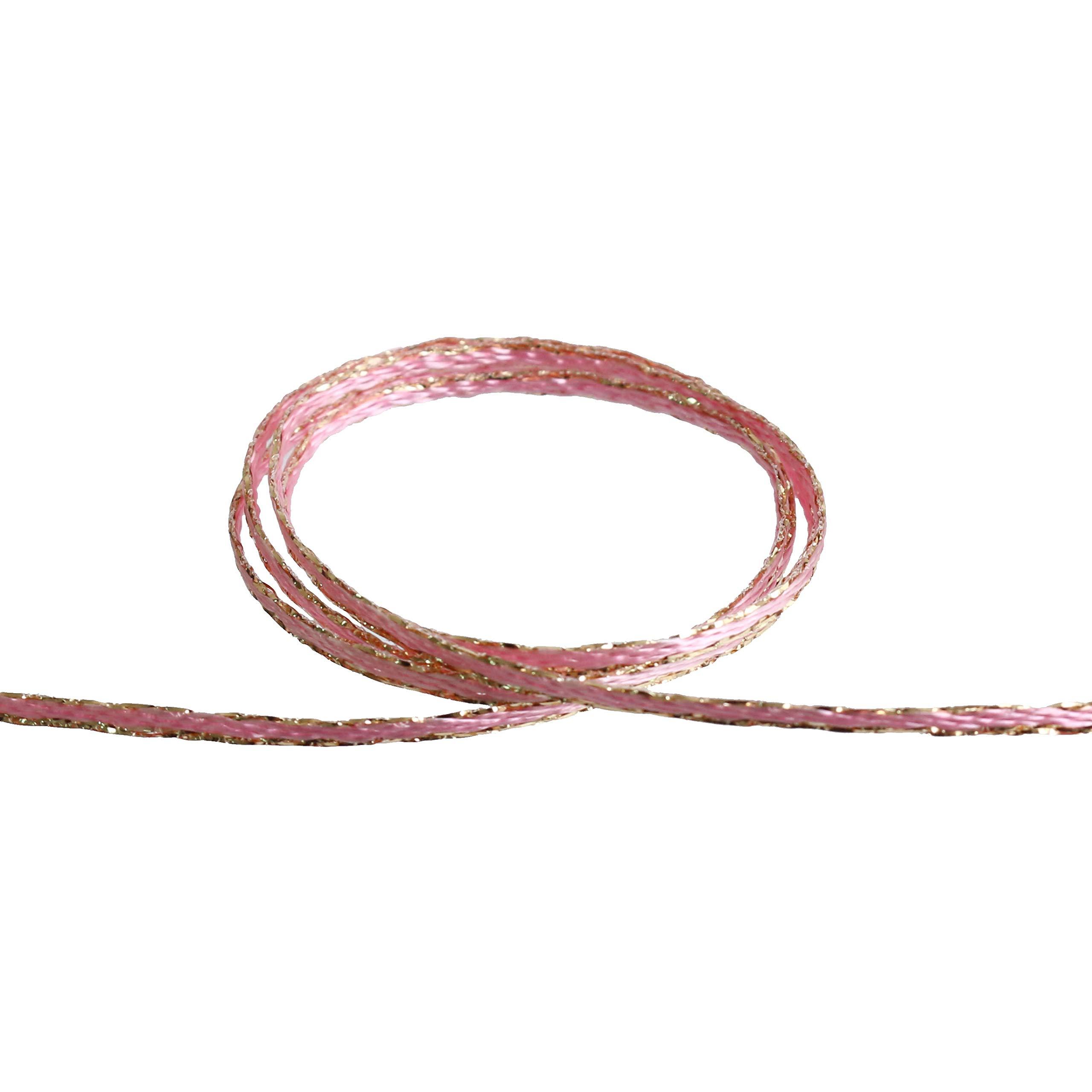 Blanc de Core Ribbon 2MM Edge Metallic No.3702-52 2mm × 30m