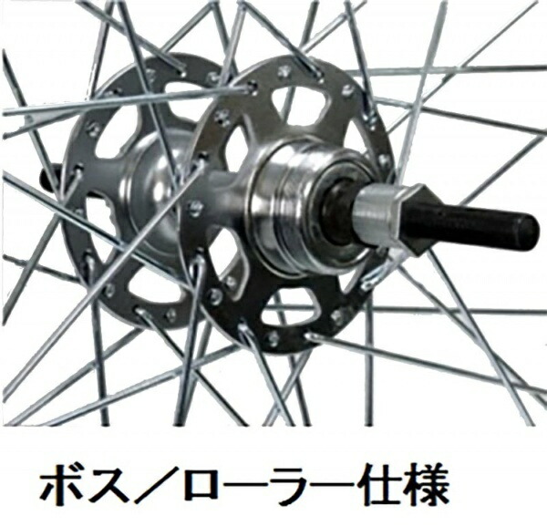 Asahi Cycle Asahi Cycle Aluminum 20-inch Rear Wheel for 6-Speed External Gear System (Roller Brake Specification) XBA69