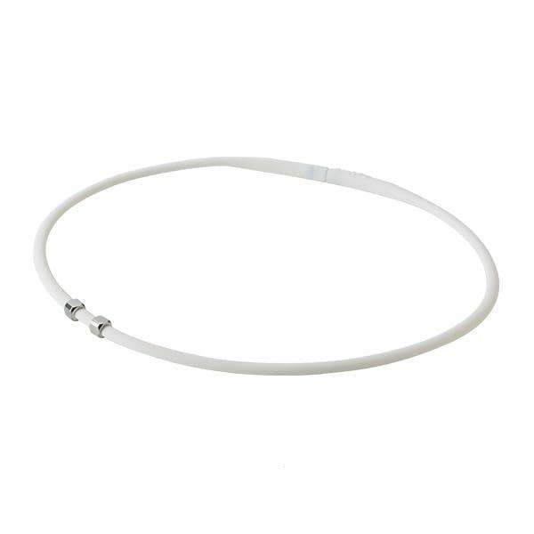Phiten RAKUWA Necklace EXTREME Cube White 43cm