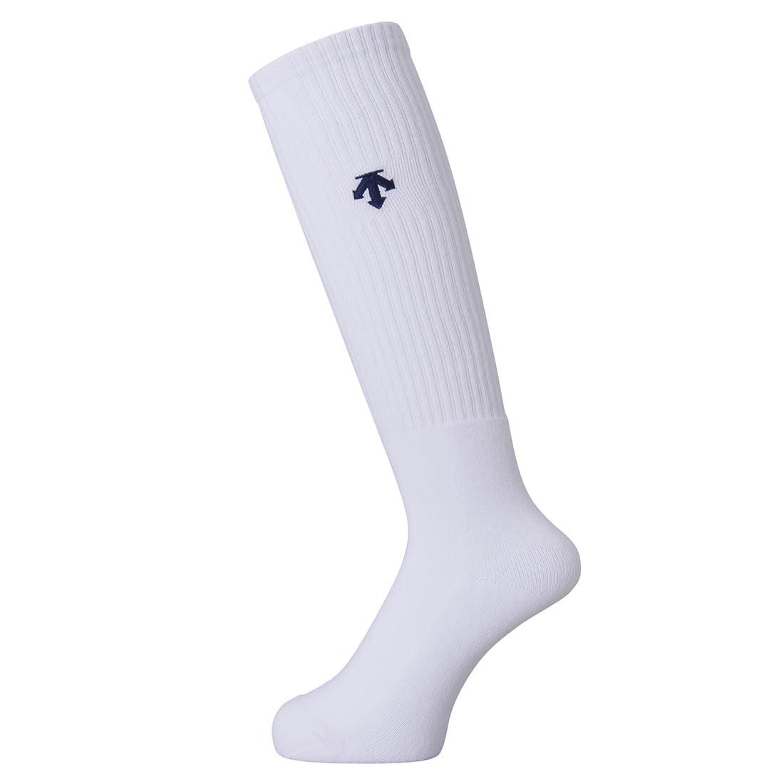[Descente] Volleyball Socks One-Point Men's Women's Classic Unisex WNV(DVB-8124B) 20-23