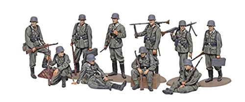 TAMIYA 1/48 Military Miniature Series No.102 World War II German Infantry Set Plastic Model Kit 32602