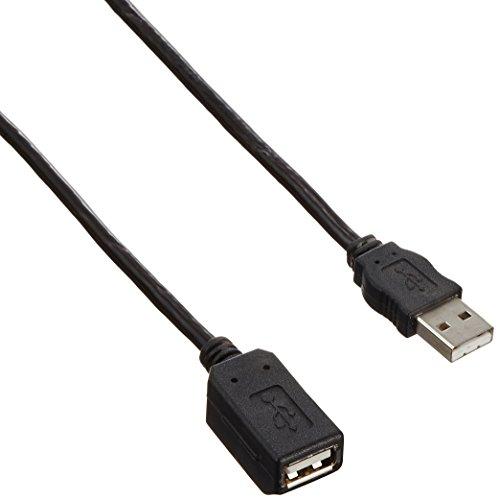 ELECOM USB Cable Extension USB 2.0 (USB Type-A Male to USB Type-A Female) Built-in Magnet 2m Graphite USB-EAM2GT