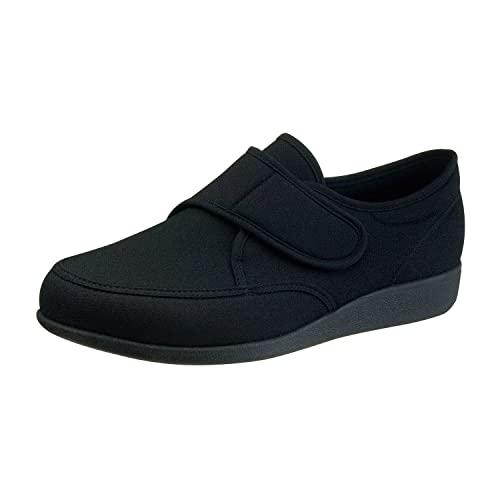 [Kaiho Shugi] Care Shoes Lightweight Wide 4E KHS M021 Men's Black Stretch 24.0 cm 4E