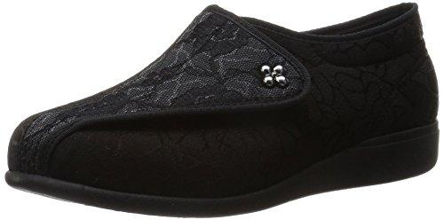 [Kaiho Shugi] Care Shoes Lightweight Fall Prevention KHS L011 Women's Black/Black 25.0 cm 3E