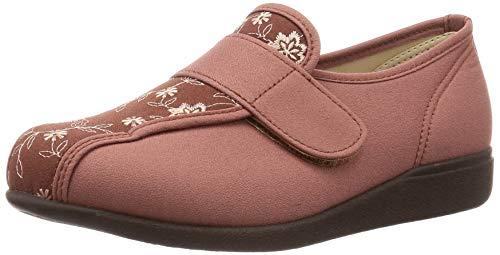 [Kaiho Shugi] Comfort Shoes for Caregivers - Lightweight, Water-Repellent, Made in Japan KHS-052 Women's Brick Combination 21.5 cm 3E