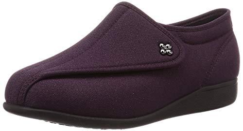 [Kaiho Shugi] Care Shoes - Lightweight, Fall Prevention, Rehabilitation, Wide Fit 5E KHS L011 Women's Purple Glitter 22.5 cm
