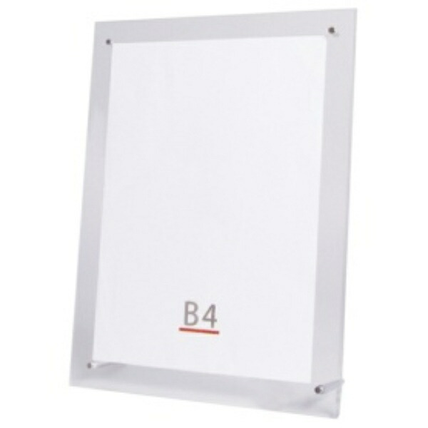 A.P.J. Acrylic Frame/Face Five Frame Clear B4 Size (257×364mm)